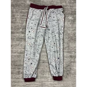 Harry Potter Sweatpants Womens Medium 8-10 Sleep Jogger Pajama